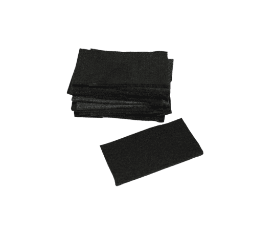 Cougartron carbon felt 75x40x4,6mm (10 pcs)