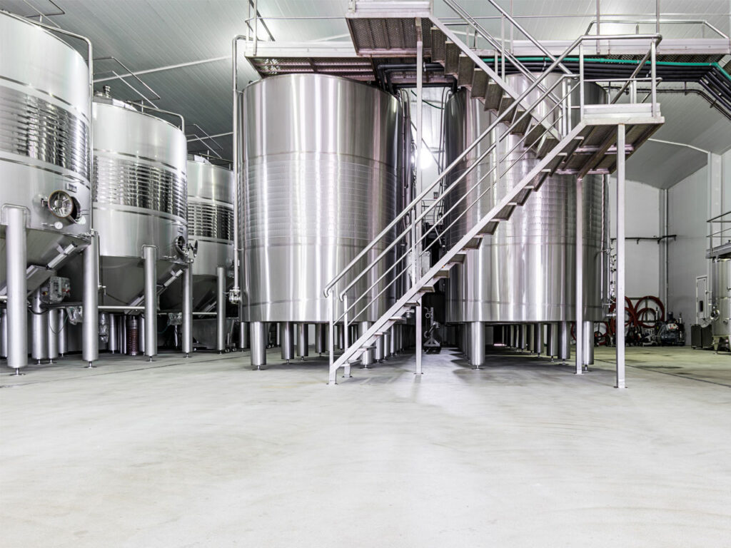 Foto toidutööstsest (piimakombinaat)